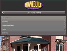 Tablet Screenshot of howebuilt.com